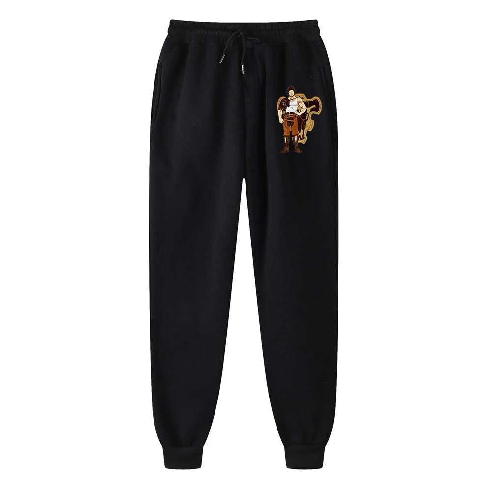 

Джоггеры с черным клевером, мужские повседневные тренировочные брюки, тренировочные брюки для бодибилдинга и бега, брюки