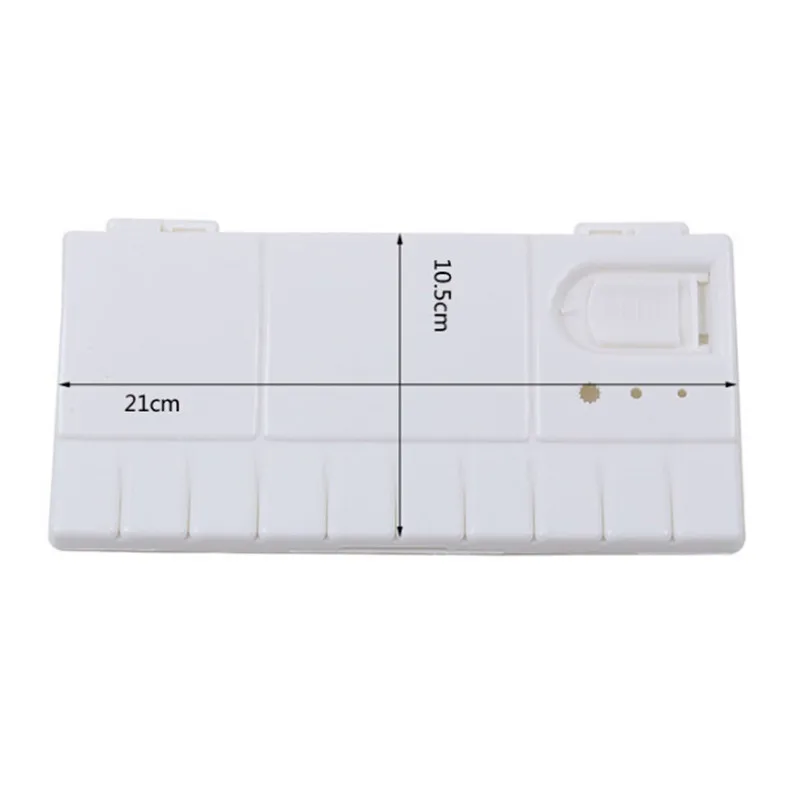 

1PCS 25 Grids Palette Large Art Paint Tray Artist Oil Watercolor Plastic Palettes For Painting Drawing Supply Kids Drawing Toy