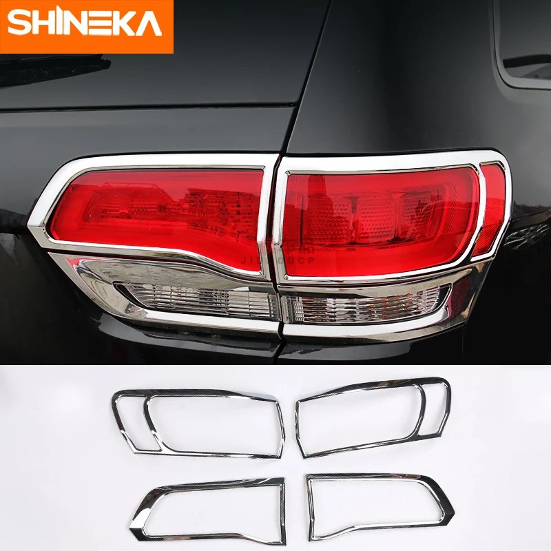 Колпаки для лампы SHINEKA Jeep Grand Cherokee 2014 + ABS задний светильник декоративная крышка s