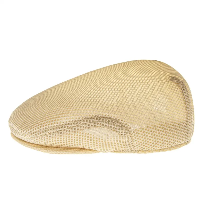 Летняя сетчатая Кепка для вождения кепка газетчика мужские кепки с резаком сыра