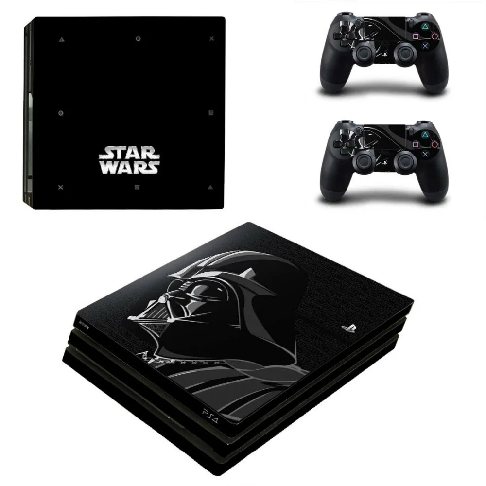 Звездные войны PS4 Pro кожи наклейка для sony playstation 4 консоли и 2 контроллеров PS4 Pro кожи Стикеры винил