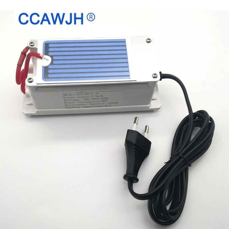 3,5g 110 V/220 V озонатор озоновый освежитель воздуха для очистки воздуха с интегрированной керамической пластиной для устранения запаха