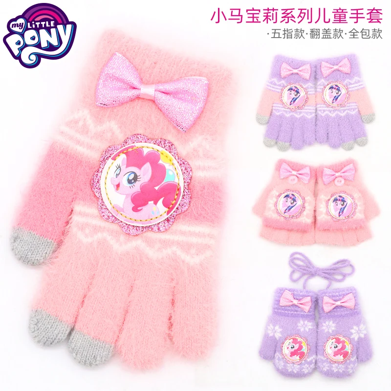 Горячие Disney Frozen 2 Elsa уличные теплые детские перчатки с героями мультфильмов