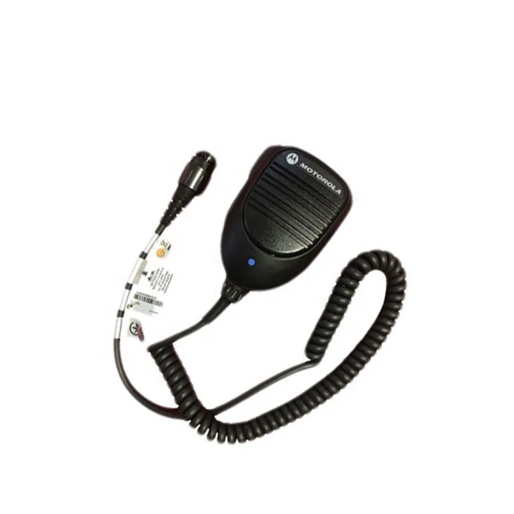 

PMMN4015 Noise canceling split microphone with headphone jack and emergency button for TETRA radio walkie talkie