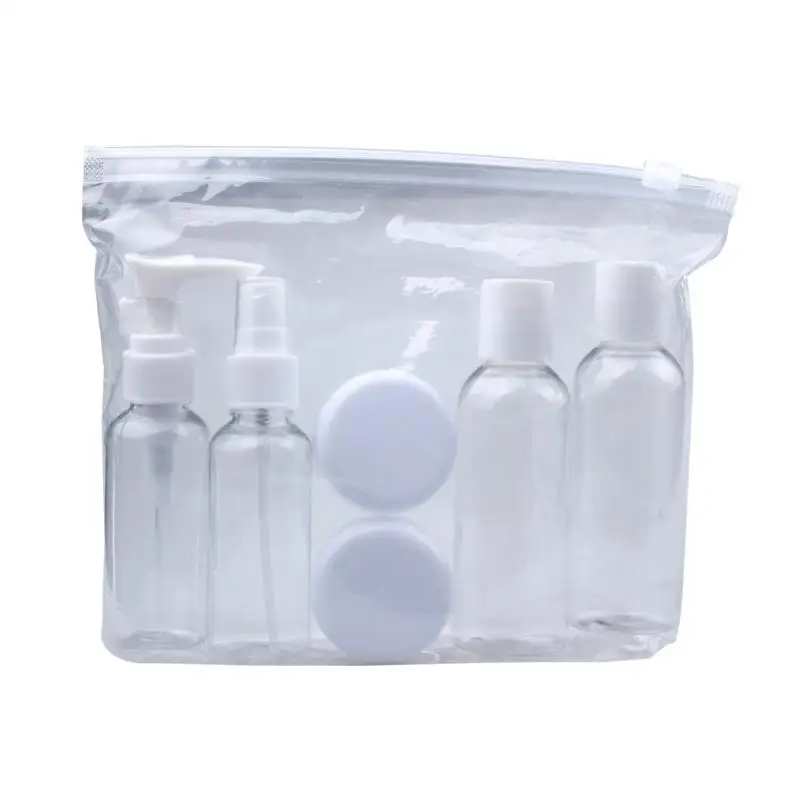 Профессиональный новый портативный прозрачный дорожный флакон для