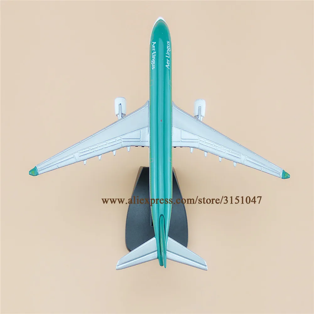 Модель самолета Aer Lingus A330 из металлического сплава 14 см | Игрушки и хобби