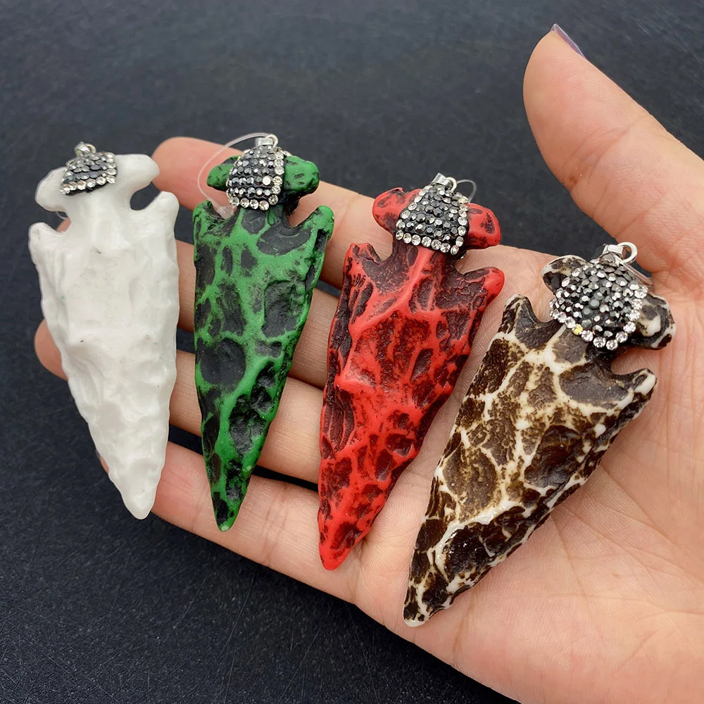 

Vintage Resin Ox Bone Cone Pendant Charms for Jewelry Making Fashion Woman Pendant for DIY Necklace Jewelry Making Wholesale