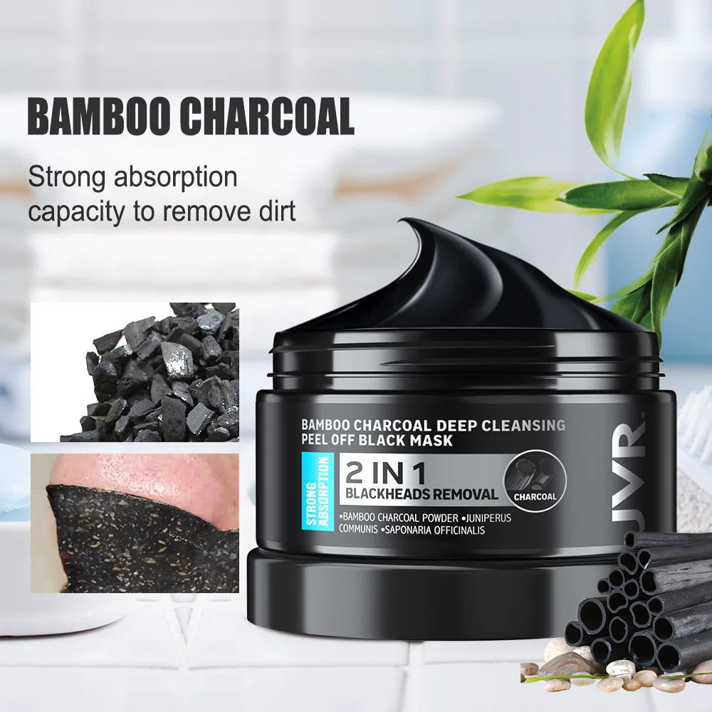 120 г бамбуковый уголь маска для удаления угрей черных точек и прыщей носа