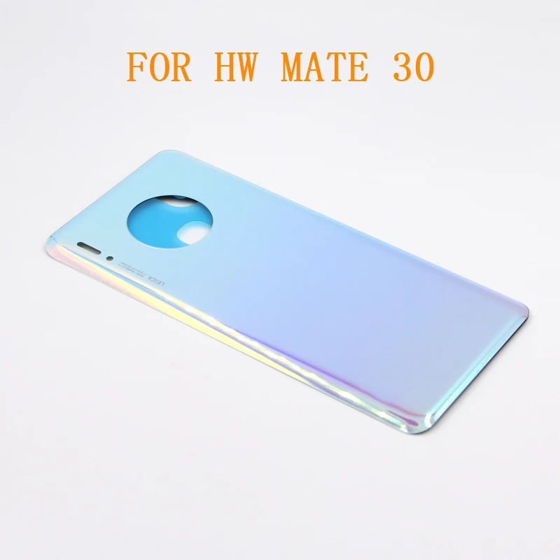 

NEW 10pcs Free Shipping Mate30 Mate 30 Back Glass Battery Cover Rear Door Housing Case For Huawei Mate 30 Battery Cover
