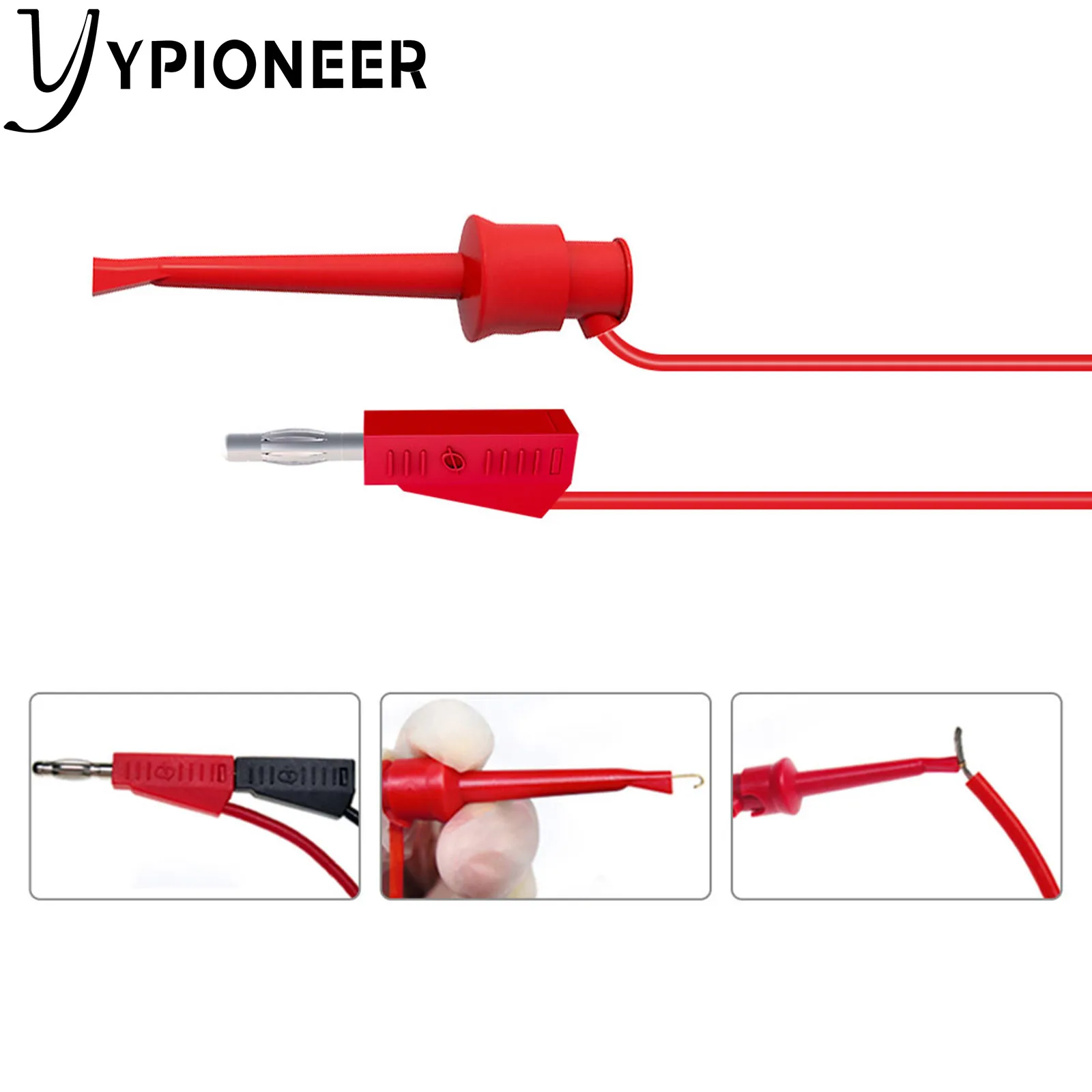 Набор измерительных щупов YPioneer P1308B с зажимами типа крокодил штекером банан и