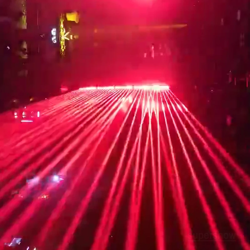 Обувь для ночного клуба светодиодный диско светильник 6 глаза красный лазерный