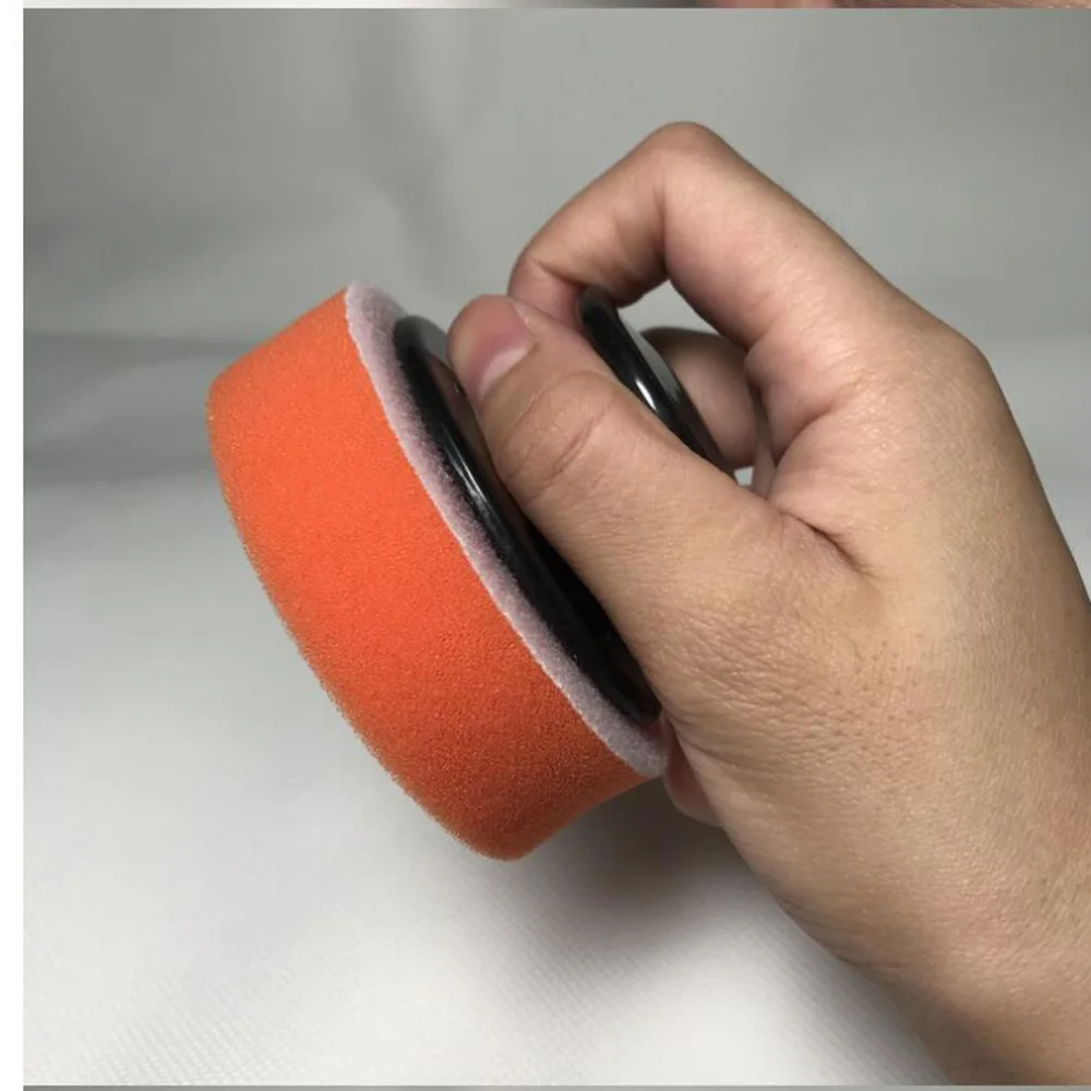 

6PCS Car Waxing Polishing Tool With Handle Waxing Sponge Car Wash Tool