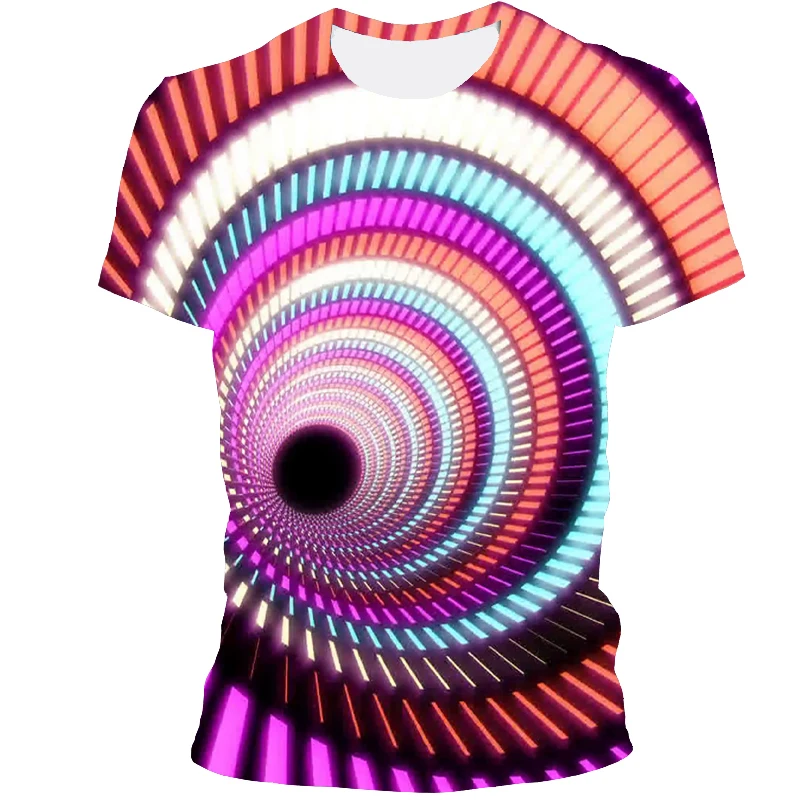 

Summer Fashion Hot Sale 3D Printing T-Shirt Men And Women Three-Dimensional Short-Sleeved T-Shirt Men's Casual Top XXS-6XL