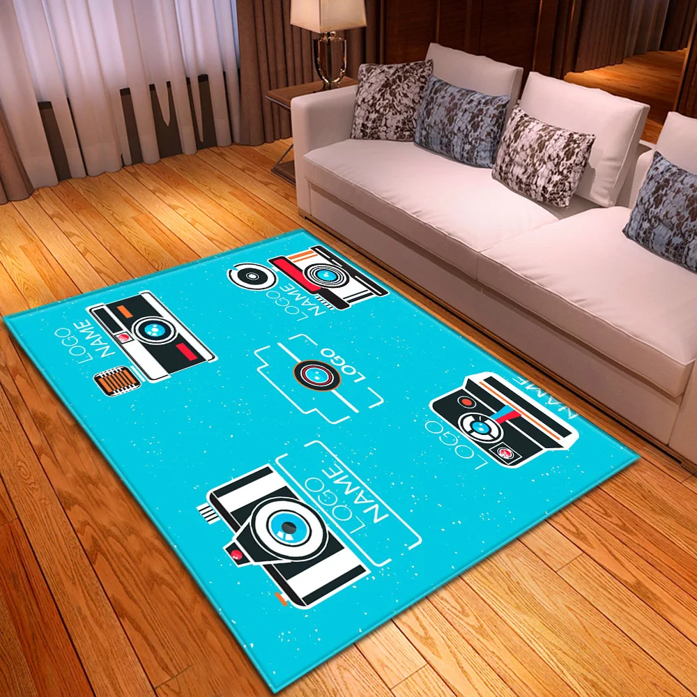 Декоративный коврик для детской комнаты нескользящий ковер с абстрактным