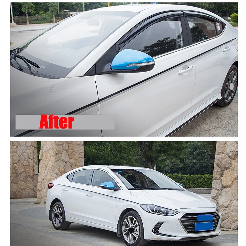 Наклейка на боковое зеркало заднего вида для стайлинга автомобиля аксессуары