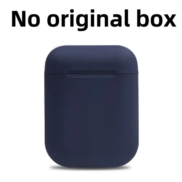 i12 Navy blue no box I12 TWS, беспроводная гарнитура с сенсорной клавишей, Bluetooth 5,0, спортивные стерео наушники для iPhone, Xiaomi, huawei, samsung, смартфон - Цвет: i12 Navy blue no box