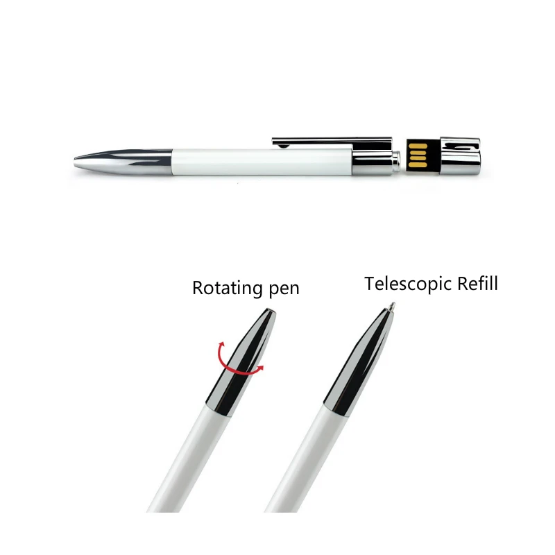 Классическая шариковая ручка usb флеш-накопитель 128 ГБ 4 8 16 32 Usb 2 0 на заказ более 10