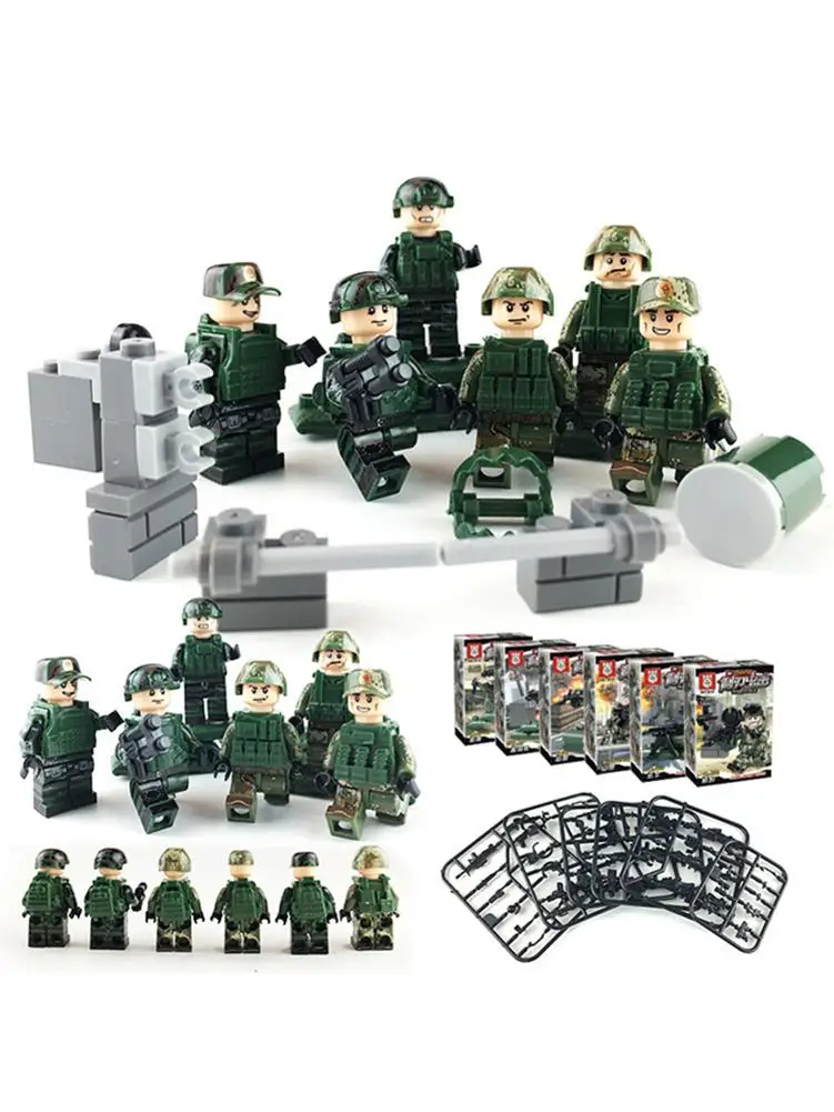 Новая команда Swats фигурки военный солдат мини аксессуары для кукол игрушки