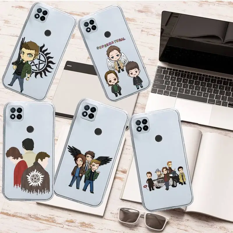 

Supernatural TV series Phone Case Transparent for Xiaomi redmi note 8 9 10 11 t lite pro ultra mix 4 k40