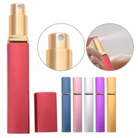 10ml 12ml travel mini refillable empty atomizer bottles scent pump spray case airless pump cosmetic container drop ship