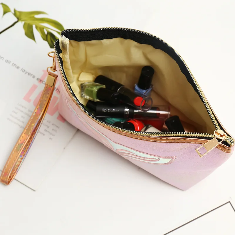 Косметички с лазерным корпусом русалки голографические дорожные сумки для