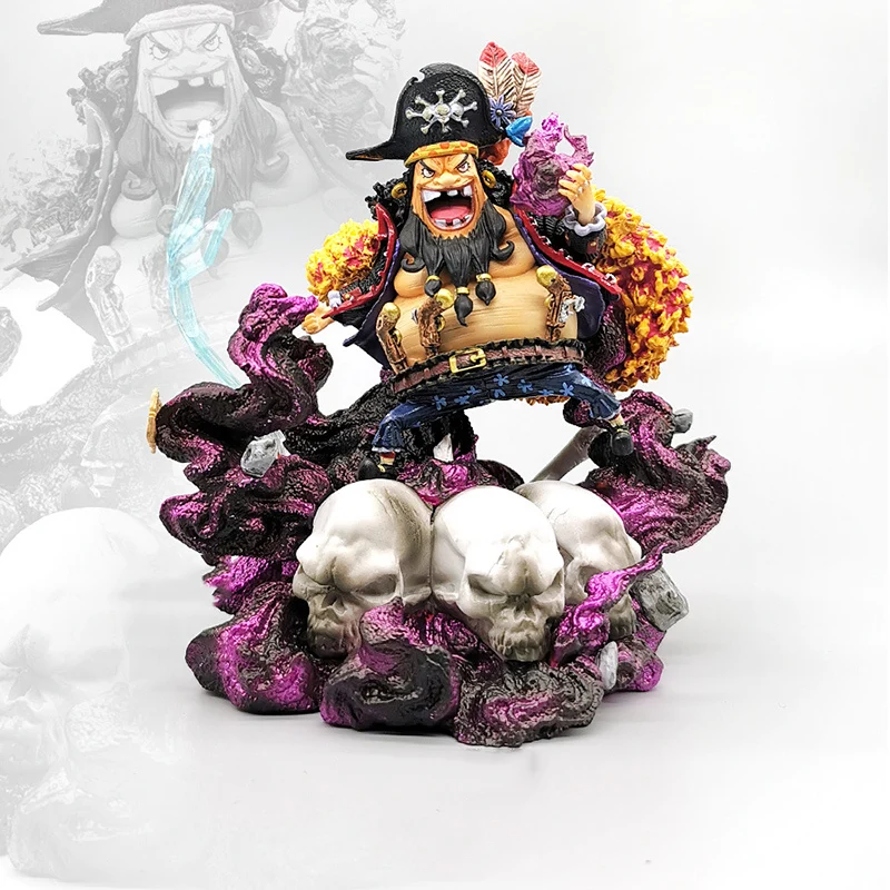 

14CM Anime Figure One Piece Marshall D Teach Luffy Kaido Marco PVC Statue Collectible Action Figure Toy Brinquedos Figurine