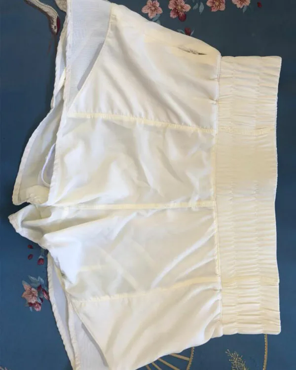 

Women Professional shorts run quick dry exercise workout training Shorts mesh stitching shorts