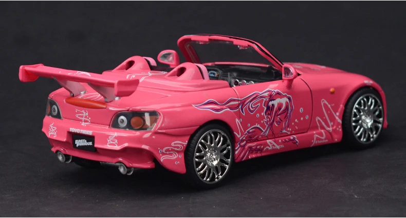1:24 Масштаб Форсаж сплав 1995 Nissan Mitsubishi Eclipse игрушечный автомобиль литье под давлением модель детские игрушки подарки