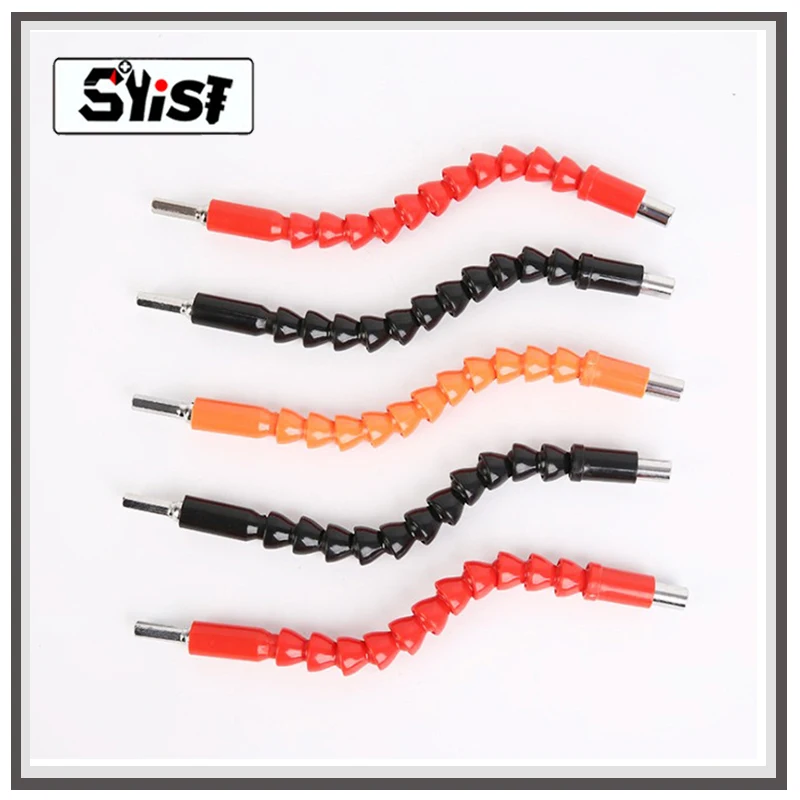 

Flexible Drill Bit 295mm Extension Shaft Drill Bit Sets, 1/4 Hex Head Magnetic Screwdriver for Electric Drill Power Tool