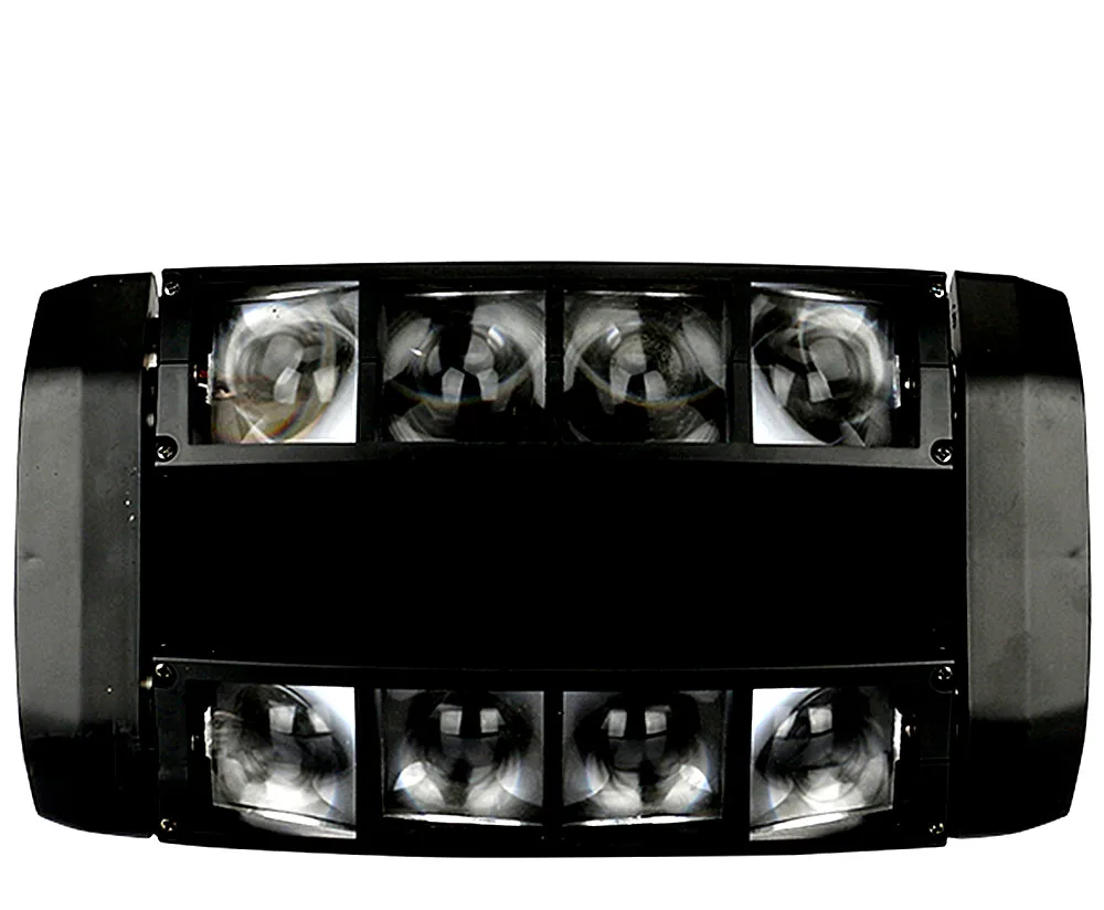 2 шт. Быстрая доставка RGBW мини светодиодный свет луча паука LED 8x10 Вт Бар луч