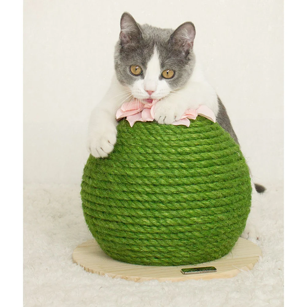 Rotating Globe Cat Scratch Post Scratching Board For Climbing Wood Toy Tree Toys Pet Furniture Protactions | Дом и сад