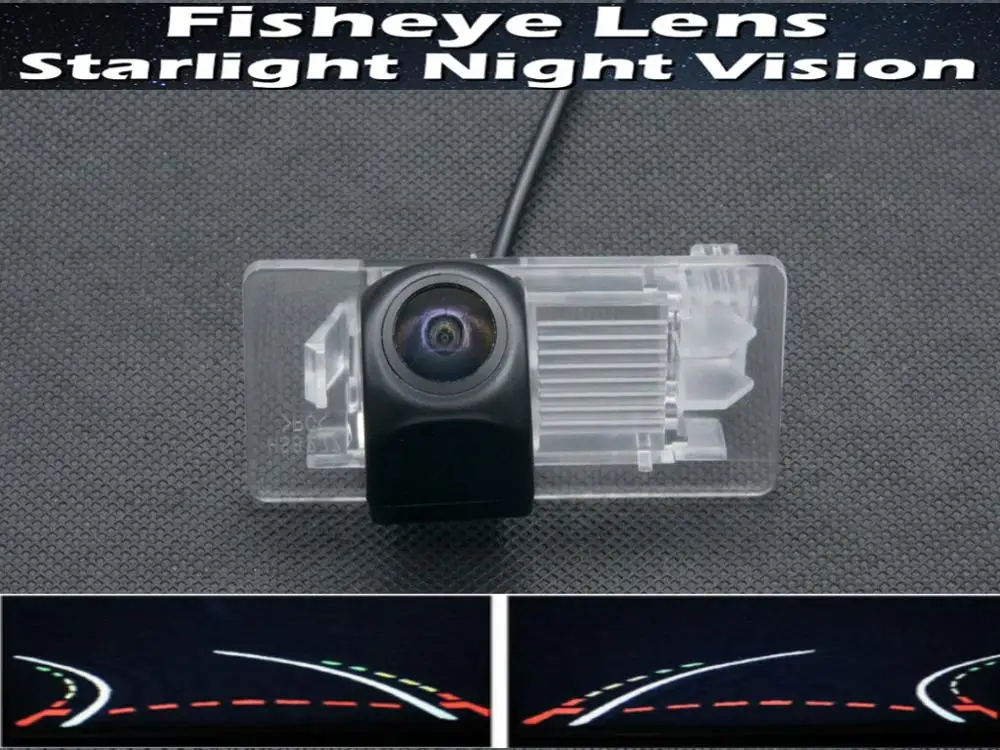 

Ночное видение рыбий глаз камера заднего вида траектория треков для Volkswagen новый Passat Sagitar Lavida Gran Lavida Sharan Santana