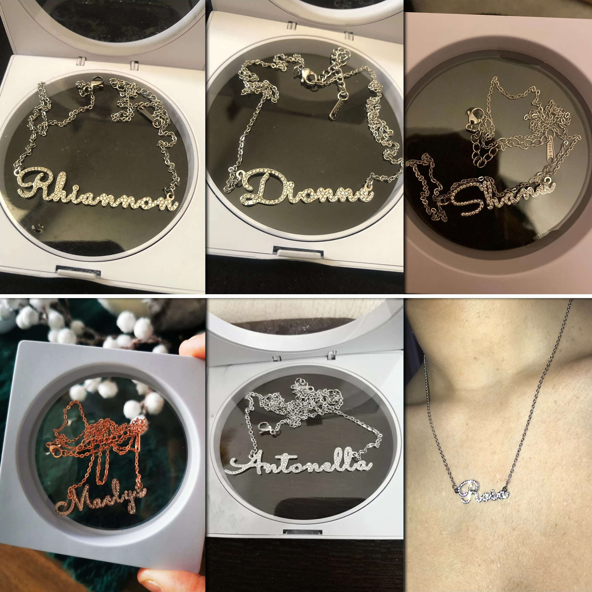 Qitian ожерелье с цирконием индивидуальное ювелирные изделия Новое поступление