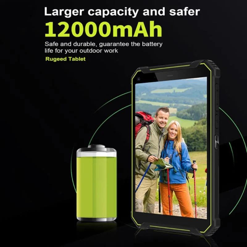 Прочный компьютер на базе Android 10 0 со сканером штрих-кода IP68 6 ГБ ОЗУ 128 Гб ПЗУ NFC 1000