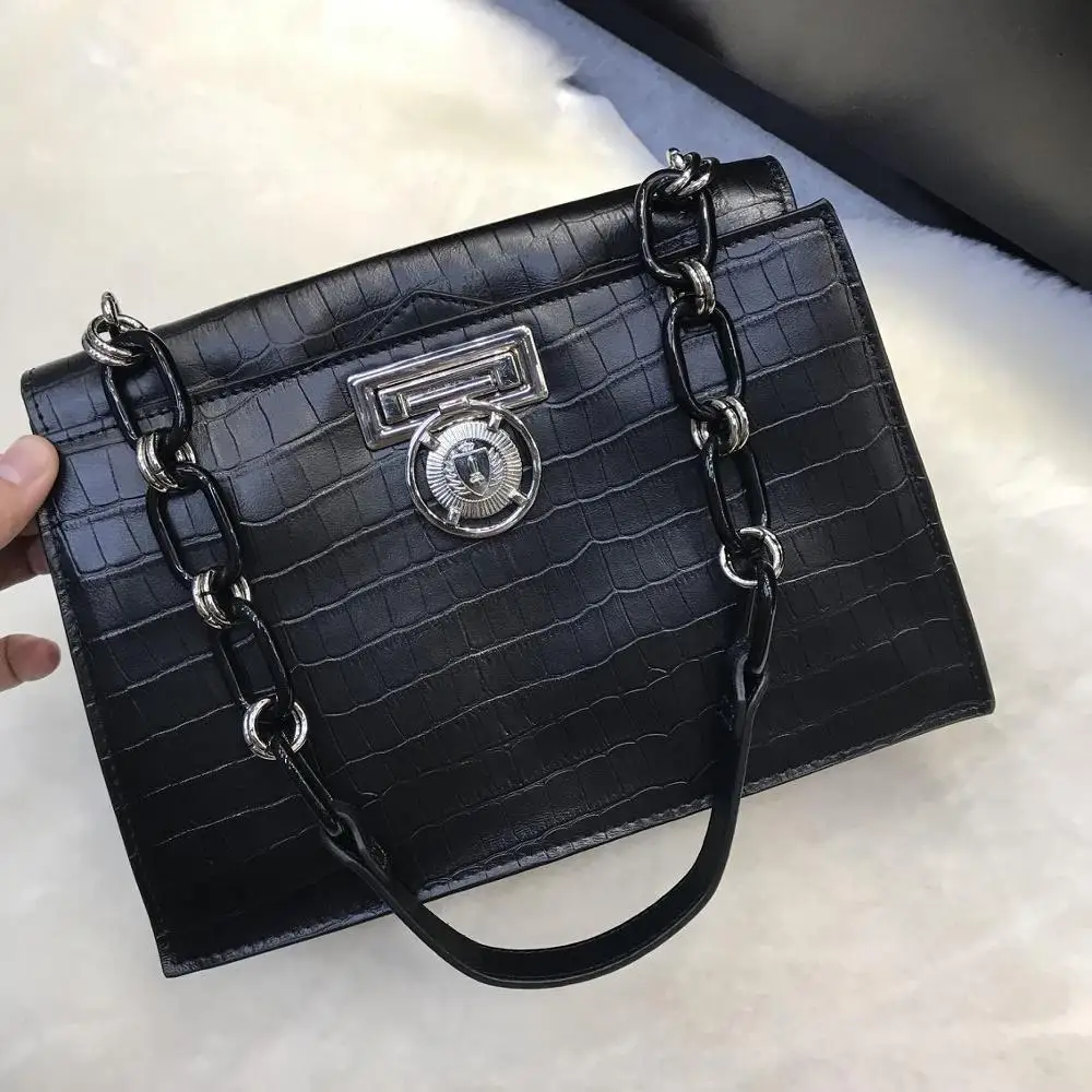 Женская сумка из натуральной кожи Kafunila винтажная дизайнерская через плечо с