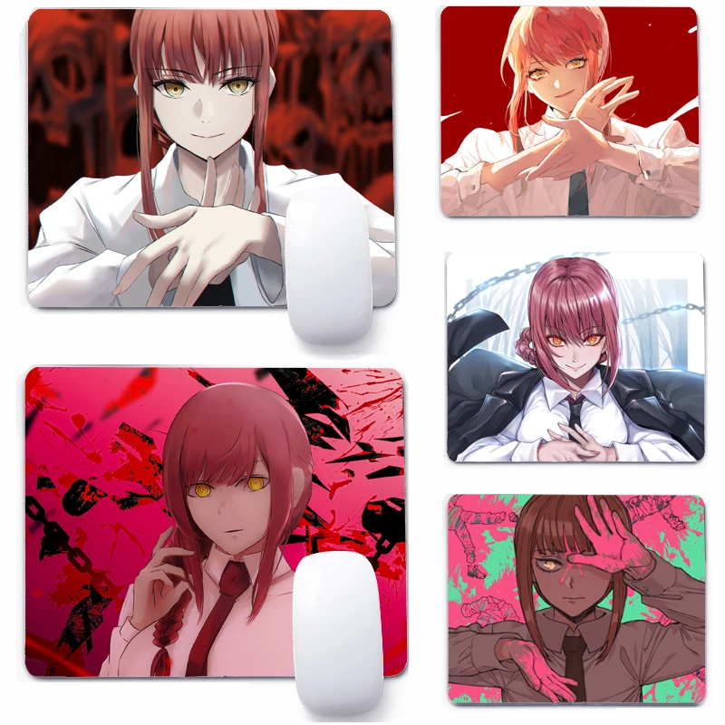 

Коврик для мыши Makima с цепной пилой, нескользящий, водонепроницаемый