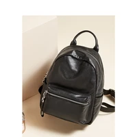 new leather womens backpack luxury fashion high capacity anti theft trend cowhide double shoulder school bags for teenage girls