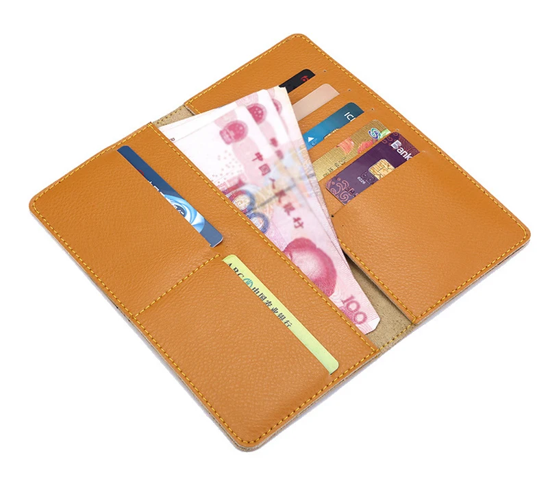 Leather Travel Wallet New Simple Ladies Fashion Multifunction Long Clutch | Багаж и сумки