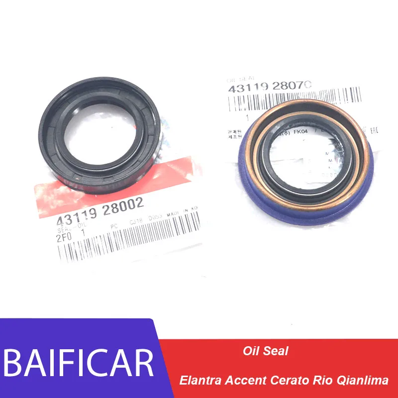 Новое оригинальное сальниковое уплотнение Baificar 43119 28002 /43119 28010 для Hyundai Elantra Accent