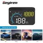 2021 M12 новый GPS HUD Автомобильный дисплей OBD2 GPS с крышкой объектива проектор на лобовое стекло электронная система сигнализации напряжения