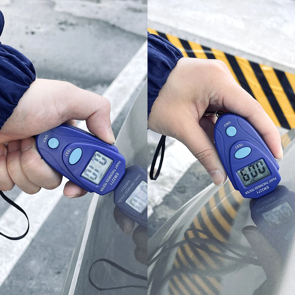 Автомобильные аксессуары Ручной цифровой измеритель толщины краски с цифровым