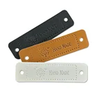 Натуральные стильные кожаные этикетки Life Tree Ручной работы, подарочные кожаные этикетки ручной работы для игрушечной обуви, ярлык Zakka