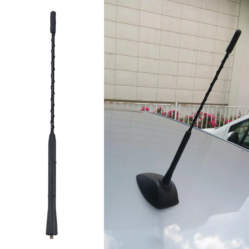 1PC 9/11/16 Inch Universal Car Roof Mast Whip Antenna Enhanced Signal Stereo Radio FM/AM Signal Aerial Amplified Antenna 1PC 9/11/16 Inch Universal Car Roof Mast Whip Antenna Enhanced Signal Stereo Radio FM/AM Signal Aerial Amplified Antenna