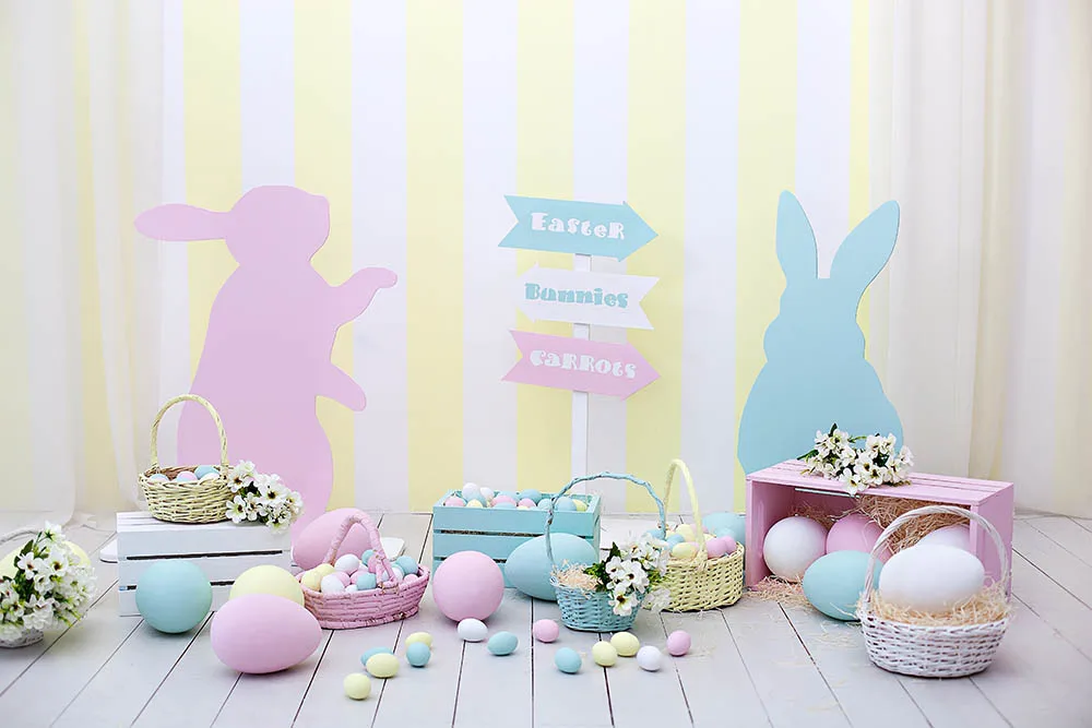 

Vinyl Photography Backdrops Easter theme Backdrop Spring Photo Booth Background Studio Baby Shower Backdrop Photo Background