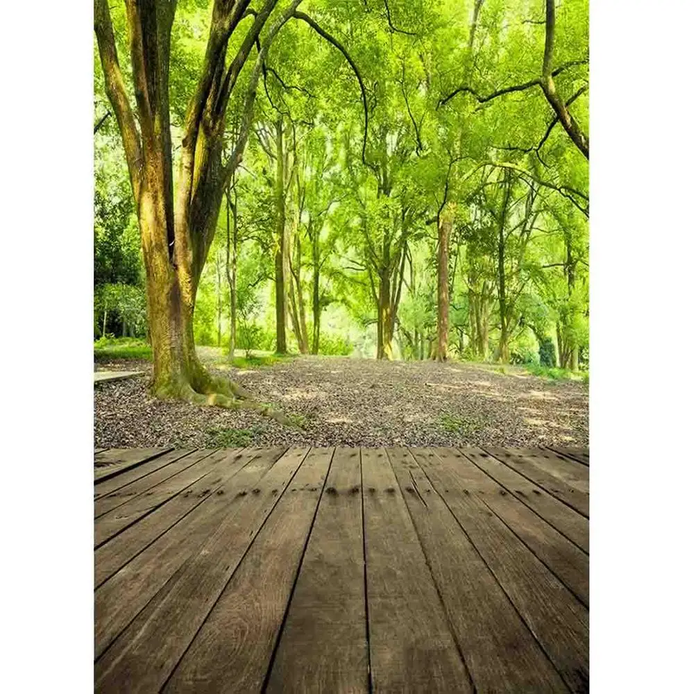

ZHISUXI Vinyl Custom Photography Prop Wood Planks theme Photo Studio Background YN-2012589