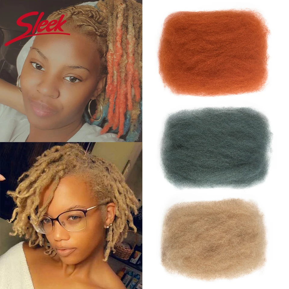 

Sleek Remy Bulk Hair No Attachment Mongolian Afro Kinky Curly Wave Human Hair Bulk For Braiding Natural Orange Gold Color Braids