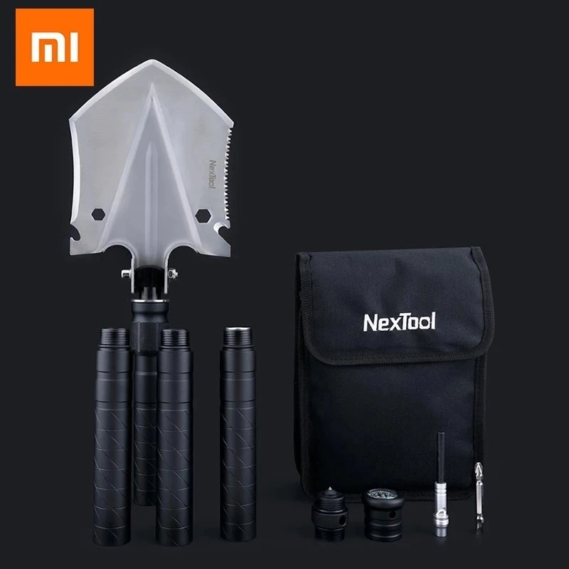 

Xiaomi Electric Multifunctional Shovel Ordnance Plus Shovel Self-defense Outdoor Folding Engineering Tools With Screwdriver