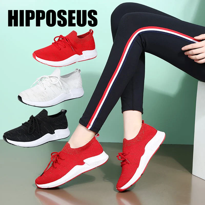 Женские Танцевальные Кроссовки Hipposeus Повседневная обувь для девочек Спортивная