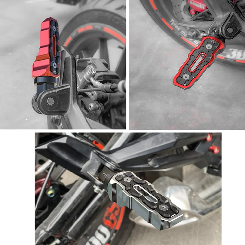 Мотоциклетные ножки с ЧПУ задняя педаль для Honda Benelli Yamaha Hayabusa BMW Triumph Kawasaki Ducati KTM Bajaj