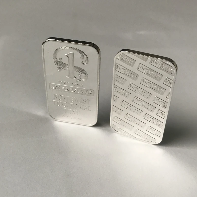 3 шт. немагнитные монеты с латунным сердечником 1 унция | Дом и сад